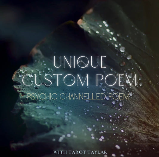 Psychic Poem ~ Unique Custom Channelled Reading